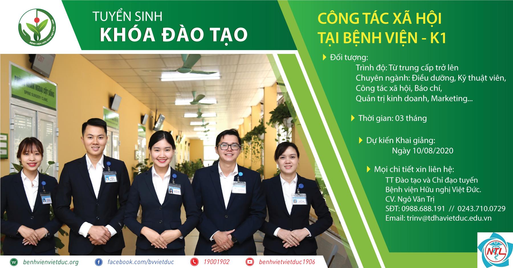 bệnh viện tuyển nhân viên công tác xã hội - Image 1