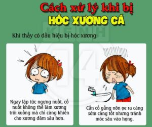 bị hóc xương cá