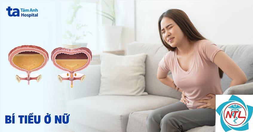 bí tiểu ở phụ nữ