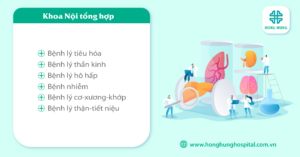 các bệnh thường gặp ở khoa nội tổng hợp