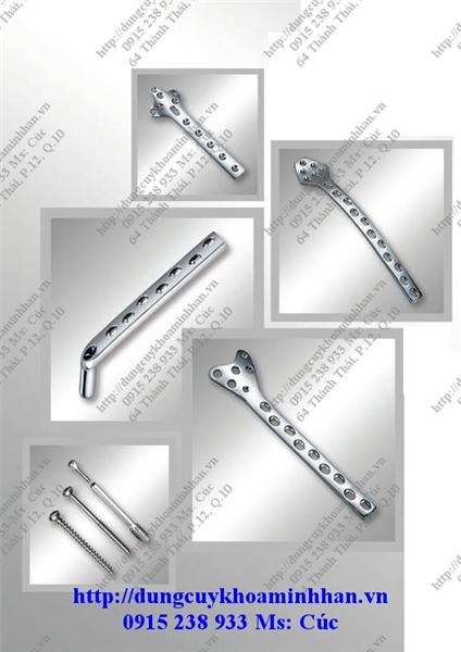 các loại nẹp vít xương