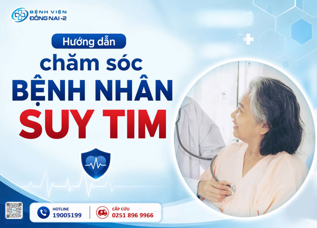 chăm sóc người bệnh suy tim tại nhà