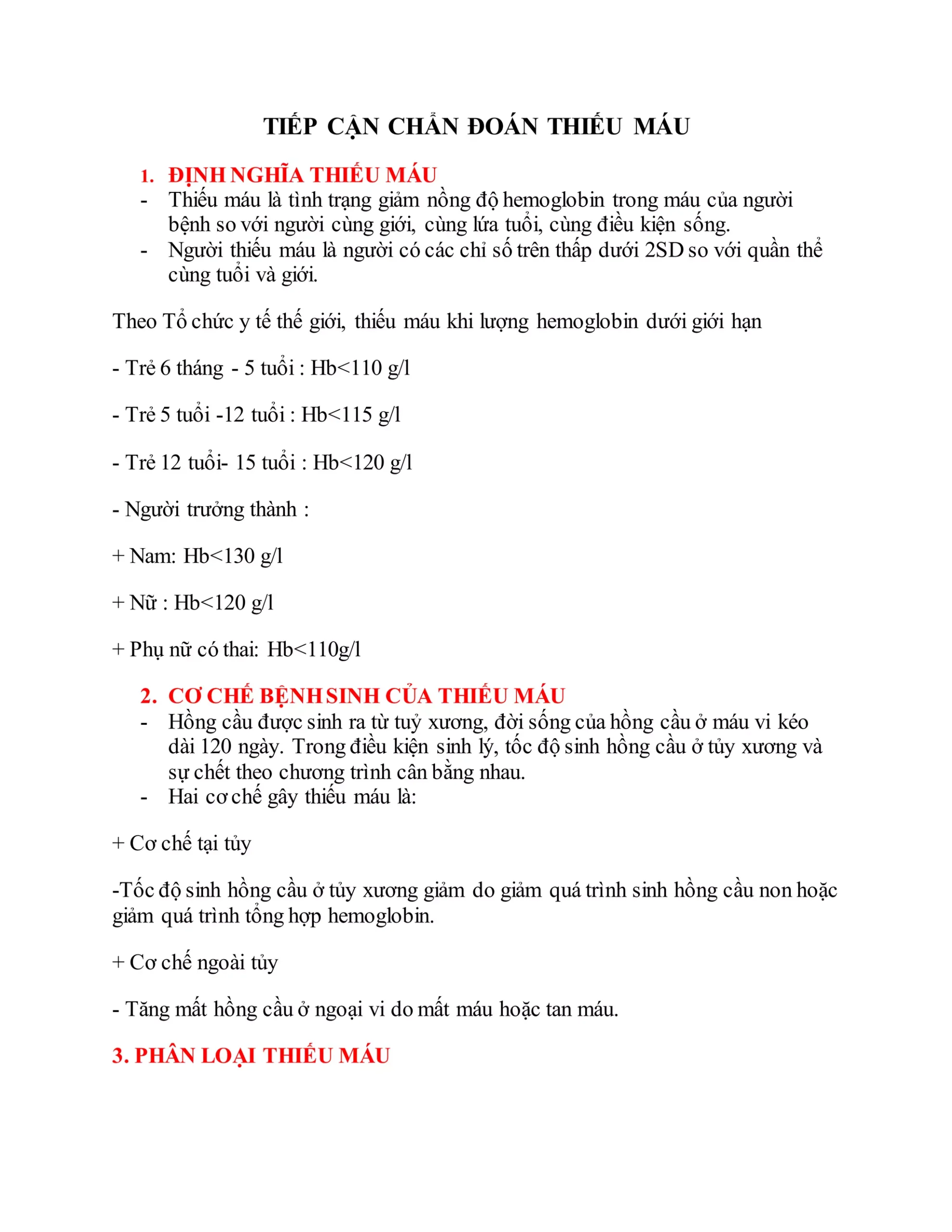 chẩn đoán thiếu máu - Image 1