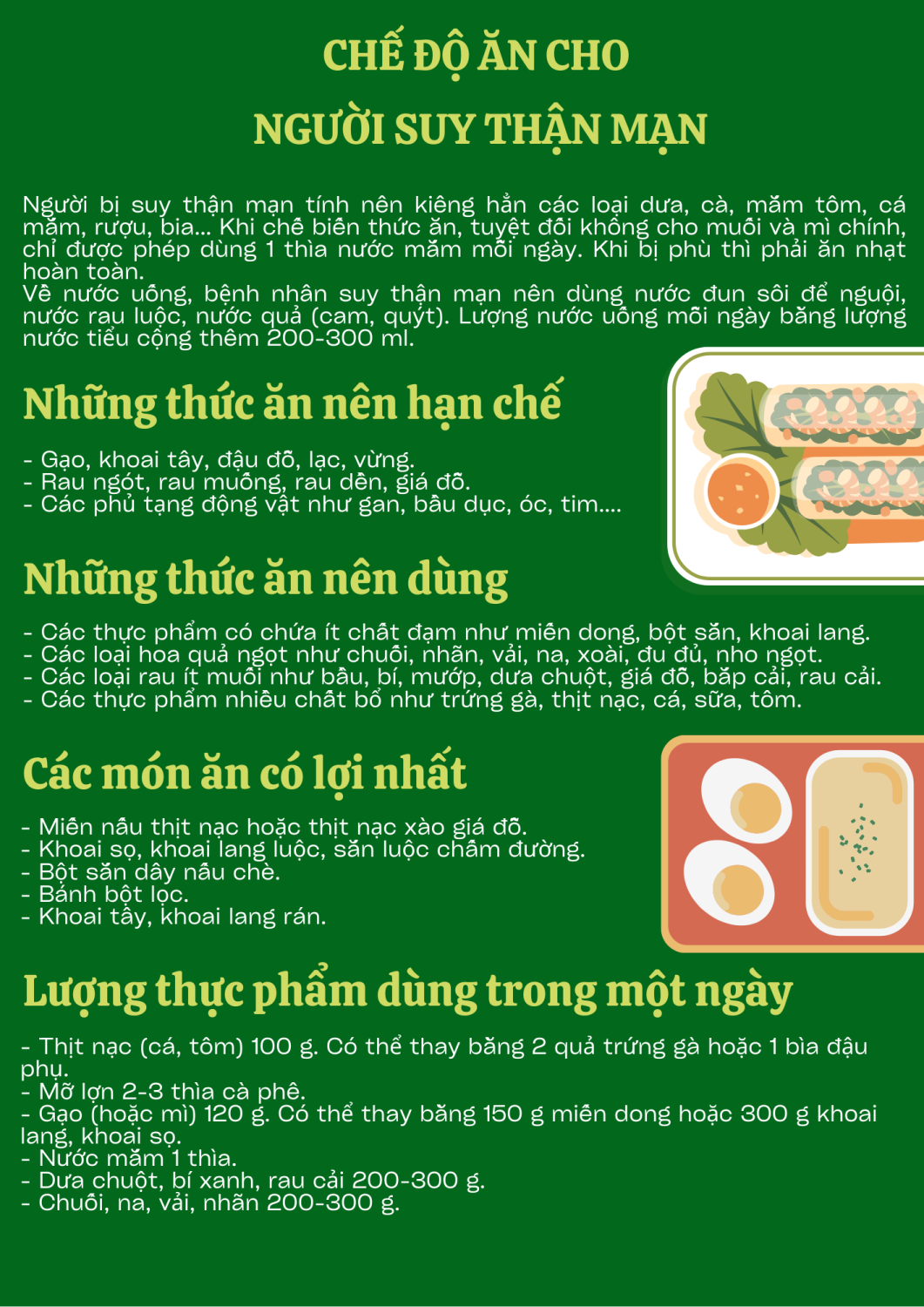 chế độ sinh hoạt cho người bệnh thận mạn - Image 1