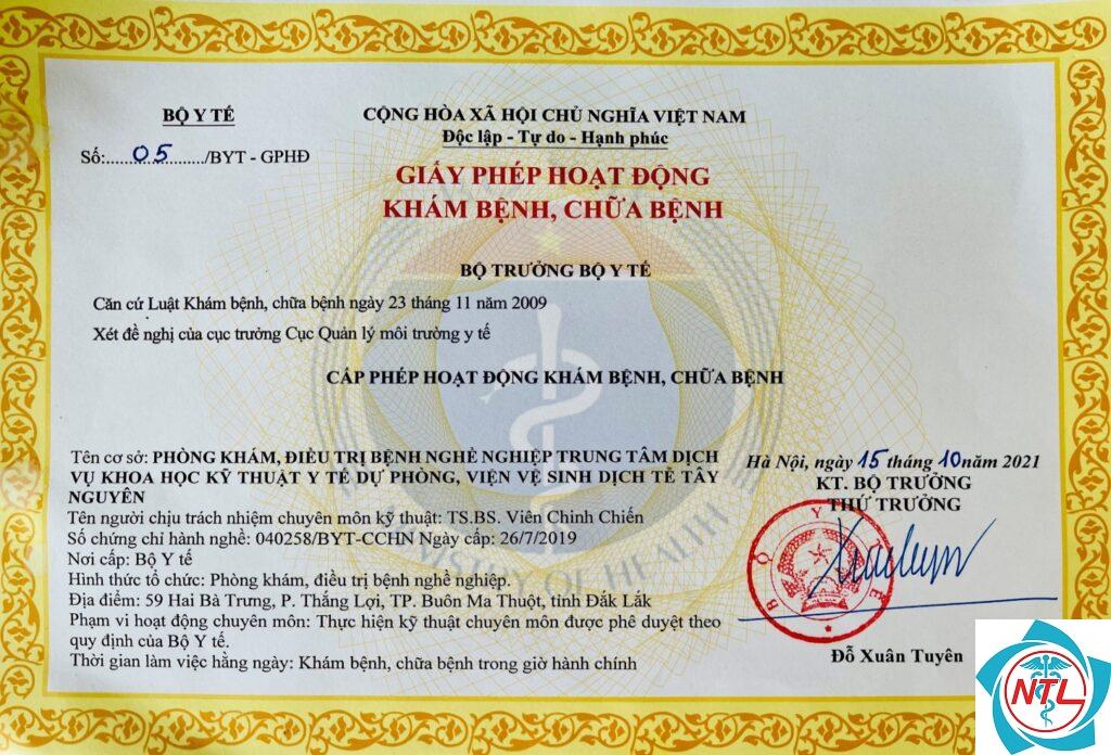 chứng chỉ bệnh nghề nghiệp