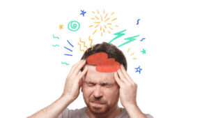đau đầu kèm chóng mặt