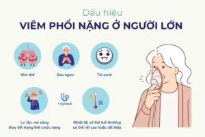dấu hiệu viêm phổi nặng ở người lớn