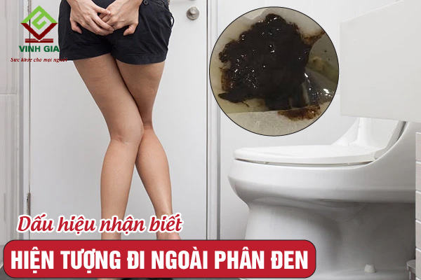 đi ngoài phân đen là bệnh gì