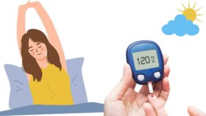 đường huyết tăng buổi sáng