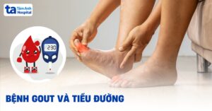 gout kèm tiểu đường