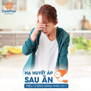 hạ huyết áp sau ăn