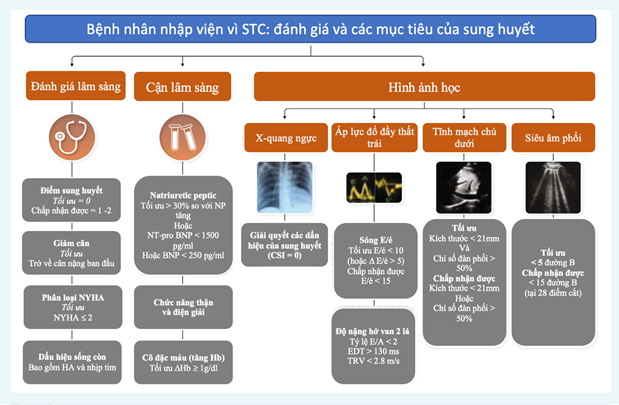 khi nào người suy tim cần nhập viện