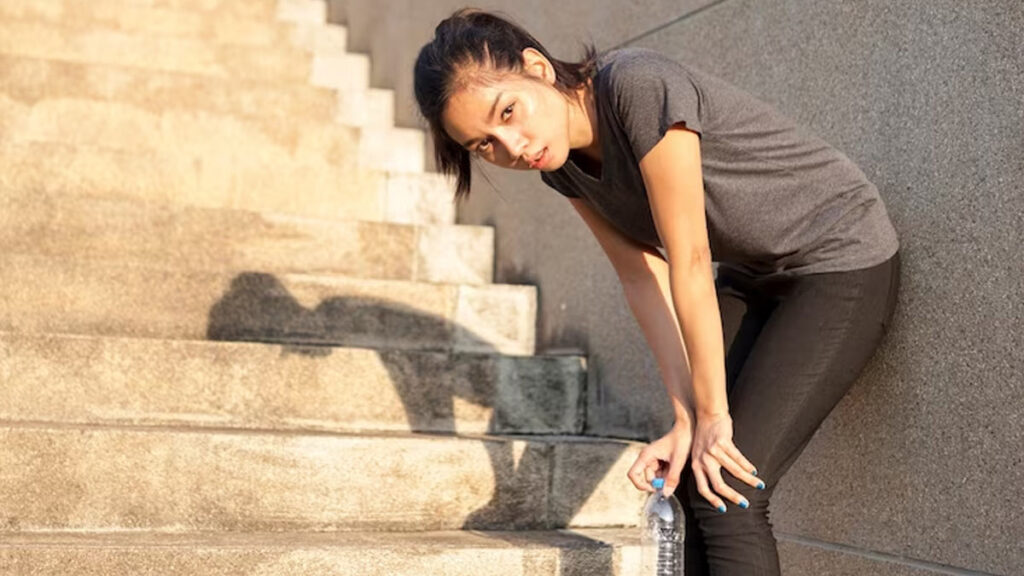 khó thở khi leo cầu thang