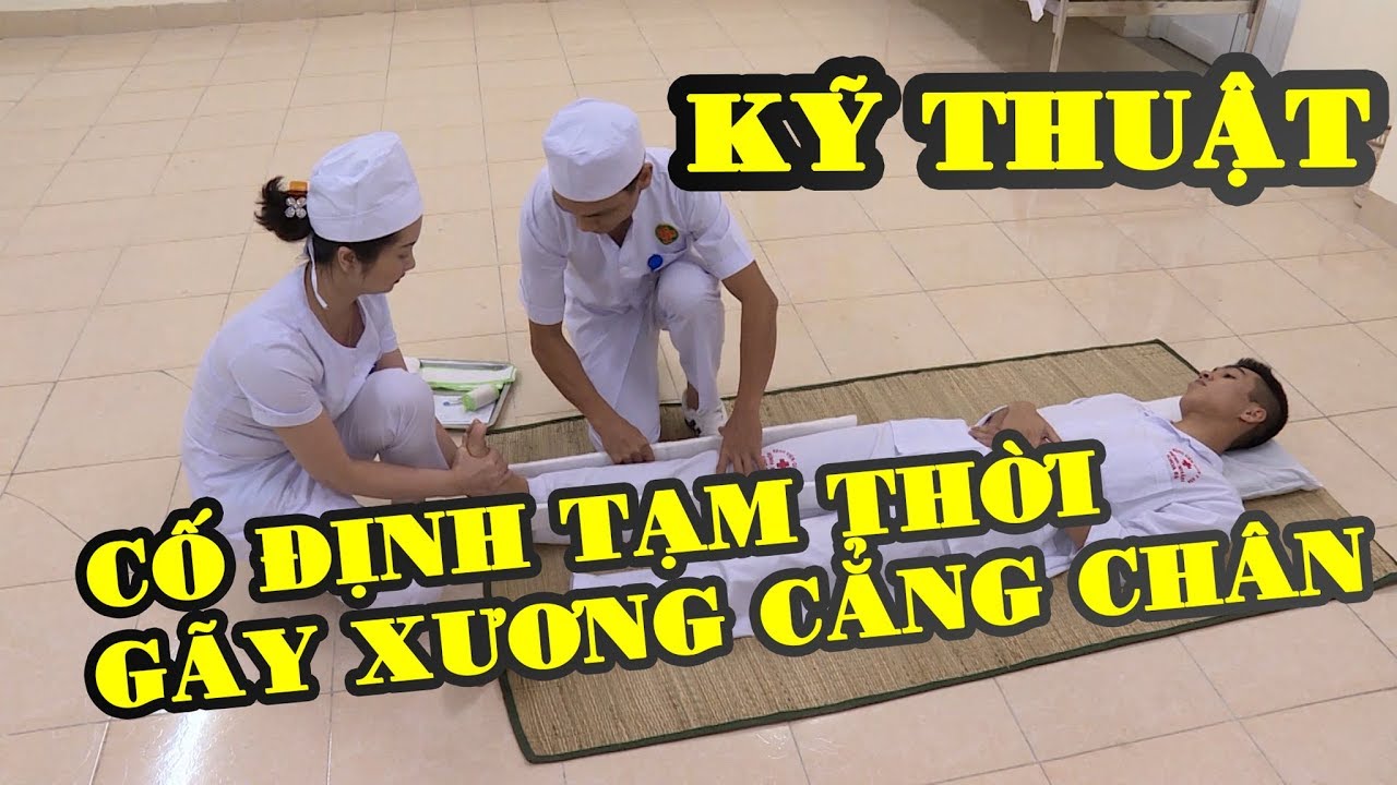 kỹ thuật cố định gãy xương cẳng chân - Image 1
