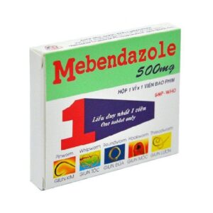 mebendazol uống khi nào