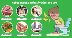 nguyên nhân táo bón