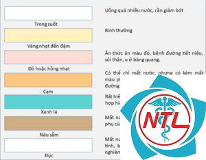 nước tiểu bất thường