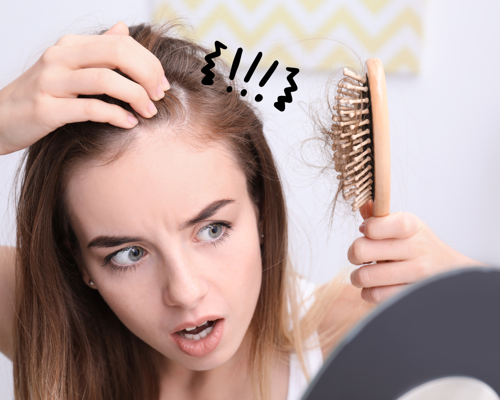 rụng tóc ở phụ nữ