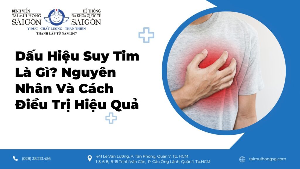 suy tim là gì