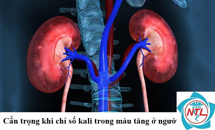 tăng kali máu do suy thận