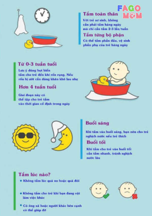 thời gian tắm cho trẻ sơ sinh - Image 4