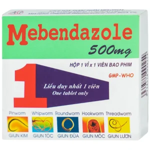 thuốc mebendazol 500mg
