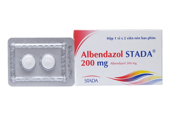 thuốc tẩy giun albendazole 200mg - Image 2