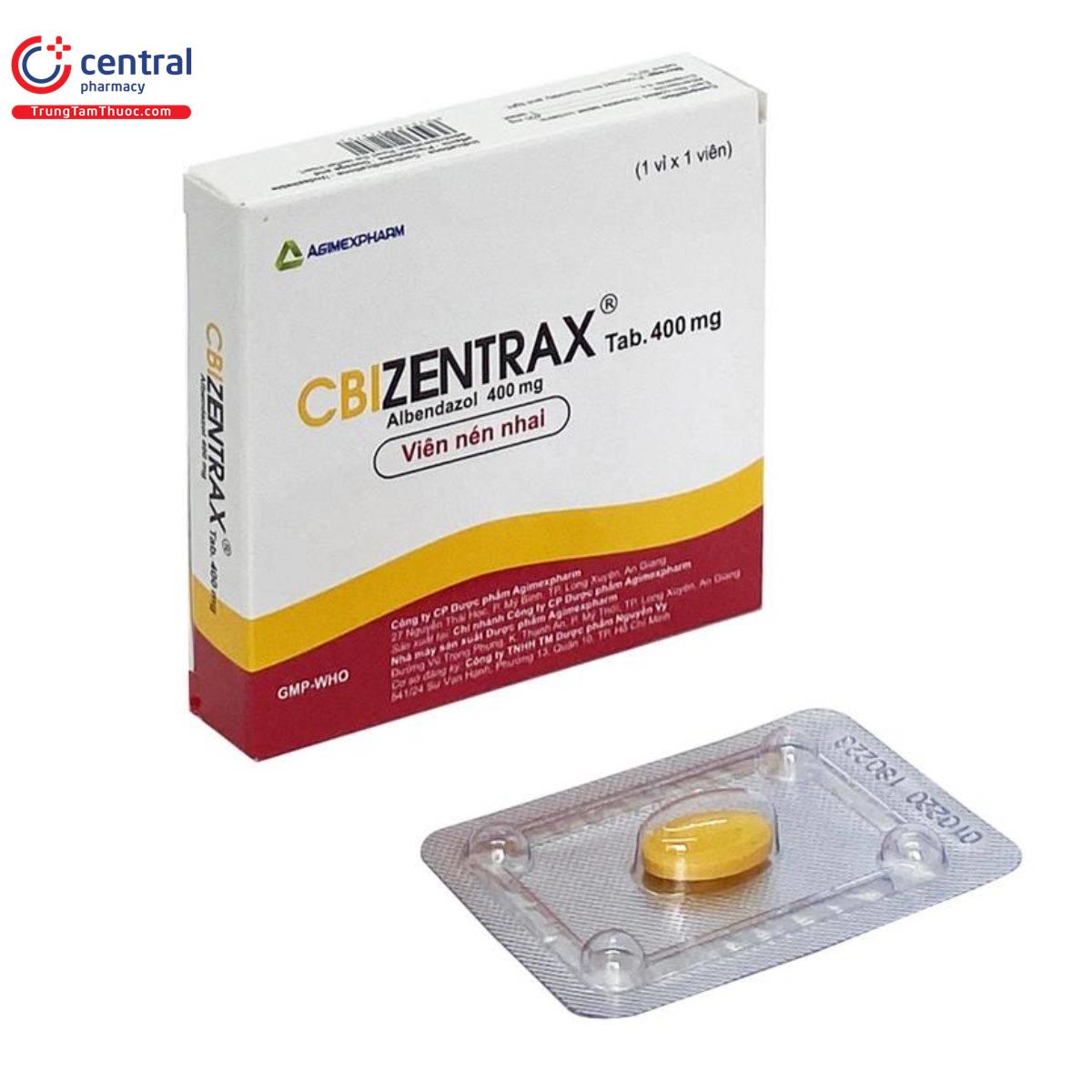 thuốc tẩy giun zentrax - Image 2
