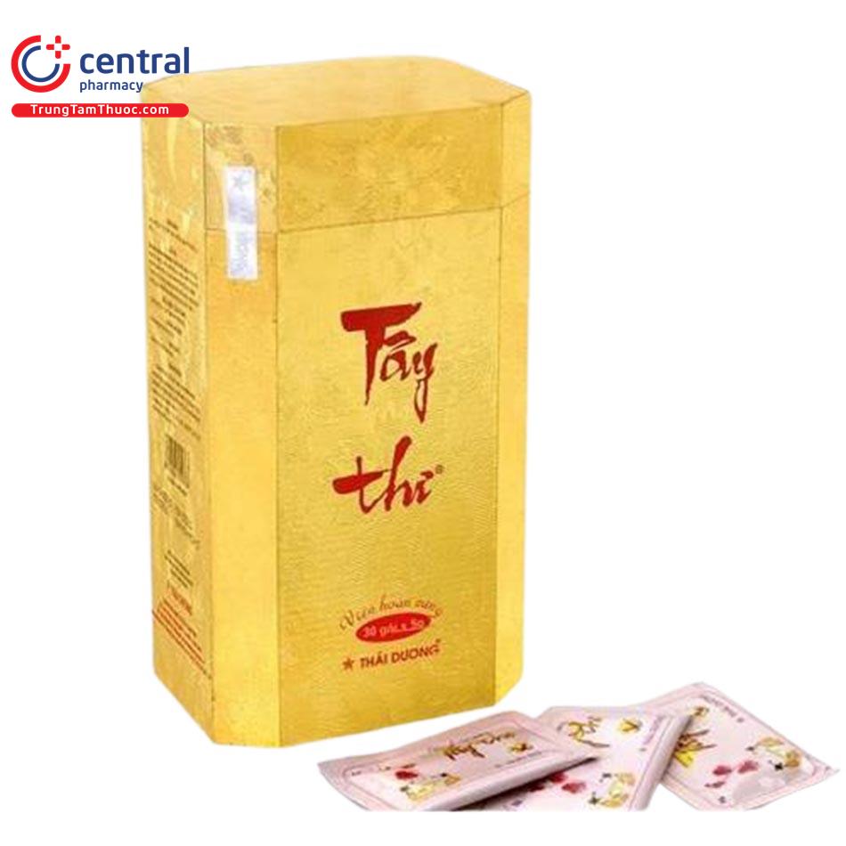 thuoc tay thi co tac dung gi