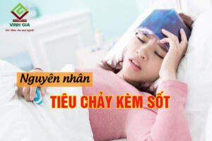 tiêu chảy kèm sốt