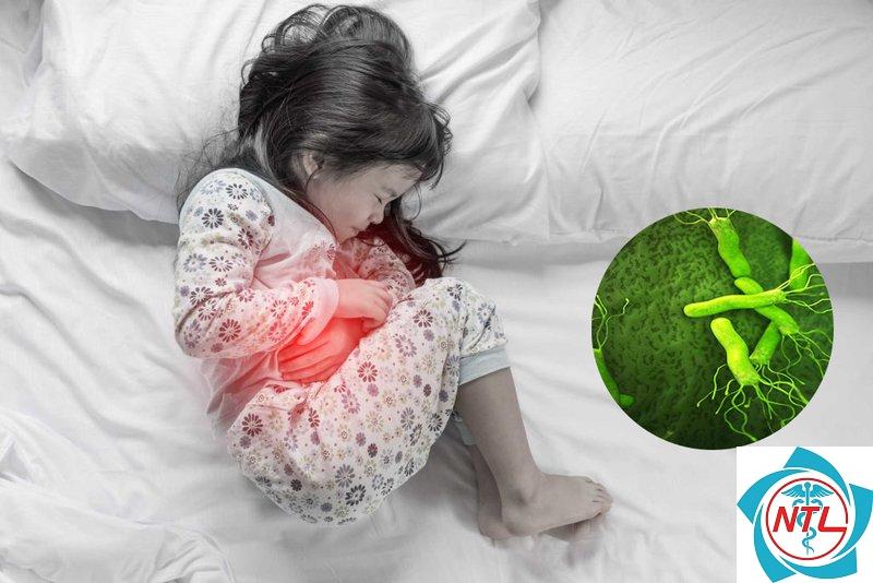 triệu chứng nhiễm vi khuẩn hp ở trẻ em
