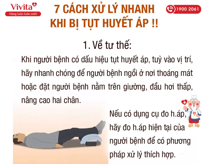 tụt huyết áp đột ngột cần làm gì - Image 5