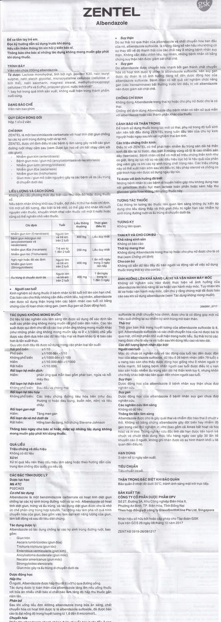 zentel 200mg cách dùng - Image 3